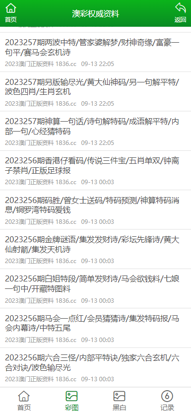 新澳彩资料免费公开